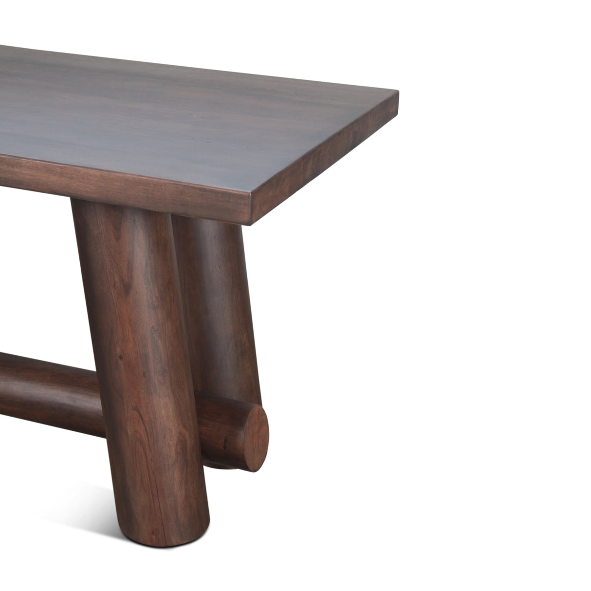 Timbers Barrel 80" Gathering Table in Vinegar Acacia