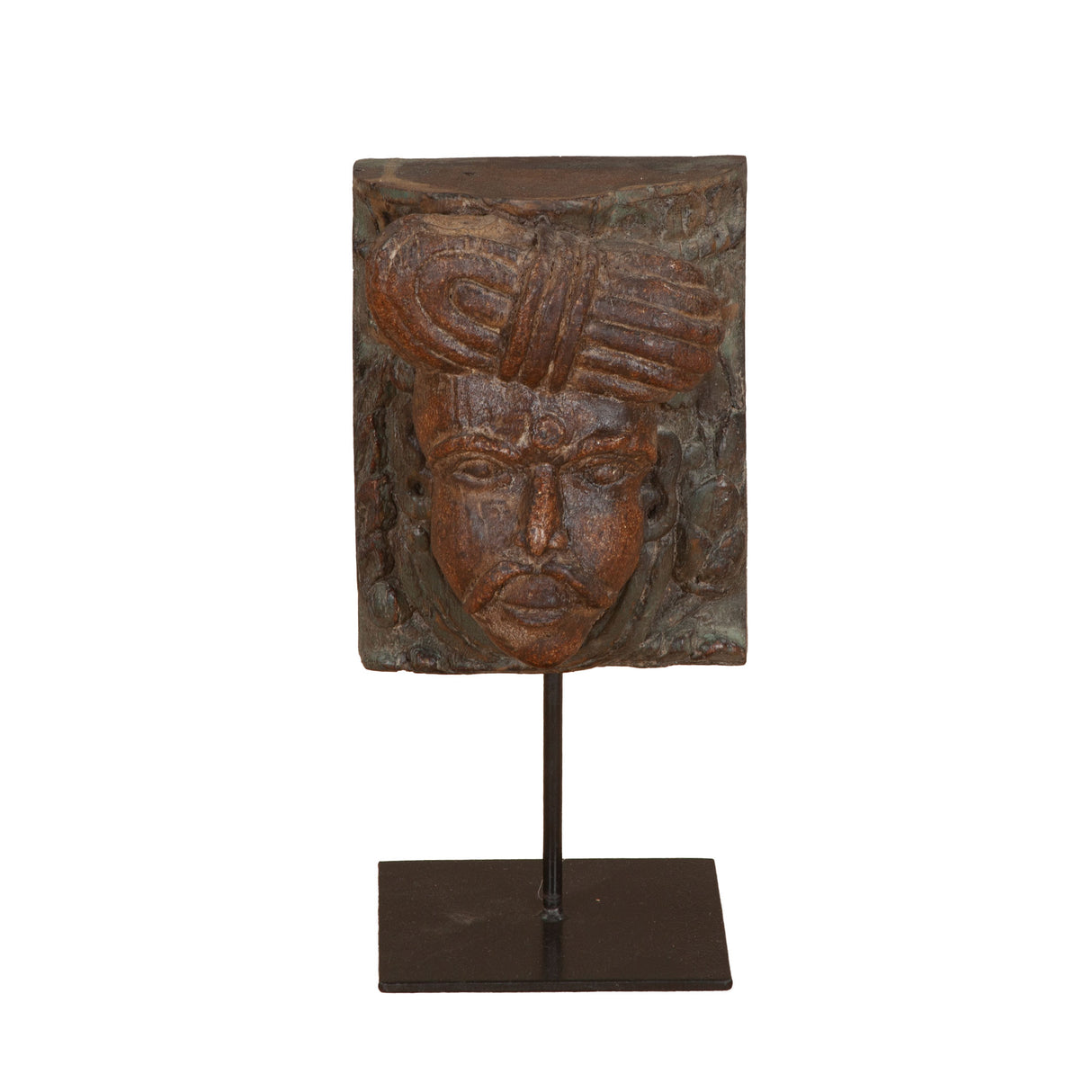 Tribesman Head on Iron Stand by Home Trends & Design at Eve Furniture