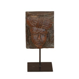 Tribesman Head on Iron Stand by Home Trends & Design at Eve Furniture
