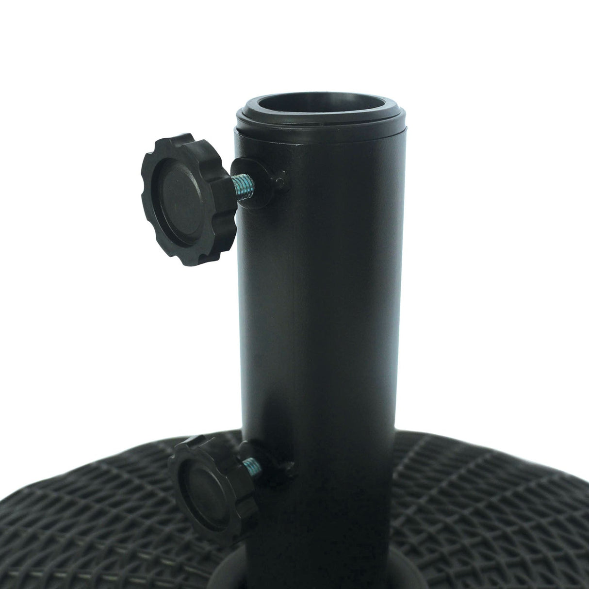Fab Black Round Umbrella Base by Furniture of America at Eve Furniture