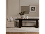 Fable Beige L Shape Slipcover 139.5" Dining Banquette by Moe's Home at Eve Furniture