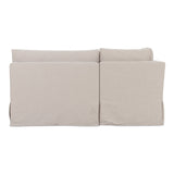Fable Beige U Shape Slipcover Dining Banquette 121 in by Moe's Home at Eve Furniture