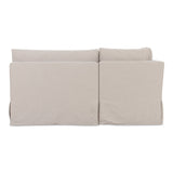 Fable Beige U Shape Slipcover Dining Banquette 168 in by Moe's Home at Eve Furniture