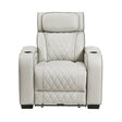 Fairway Taupe Power Reclining Chair by Homelegance at Eve Furniture