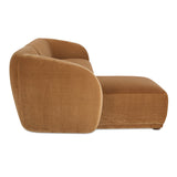 Faye Tan Left Sectional by Moe's Home at Eve Furniture