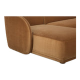 Faye Tan Left Sectional by Moe's Home at Eve Furniture