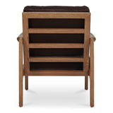 Fearne Dark Brown Accent Chair by Moe's Home at Eve Furniture