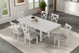 Ferrone Rustic White Oak Side Chair by Furniture of America at Eve Furniture