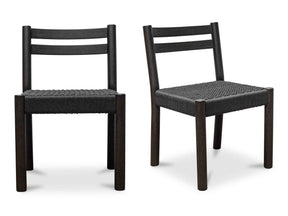 Finn Black Dining Chair (Set of 2)