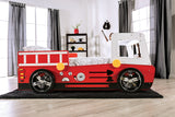 Firestall Red Twin Bed by Furniture of America at Eve Furniture