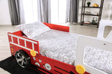 Firestall Red Twin Bed by Furniture of America at Eve Furniture