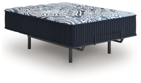 Firm Luxe 2.0 Blue King Mattress by Ashley at Eve Furniture