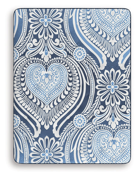 Firm Luxe 2.0 Blue King Mattress by Ashley at Eve Furniture