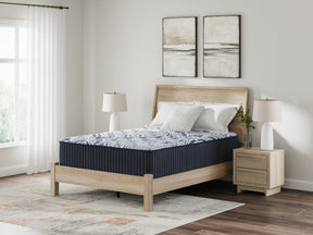Firm Luxe 2.0 Blue King Mattress by Ashley at Eve Furniture