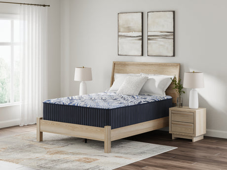 Firm Luxe 2.0 Blue King Mattress by Ashley at Eve Furniture