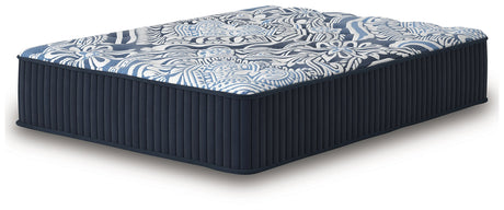 Firm Luxe 2.0 Blue Queen Mattress by Ashley at Eve Furniture