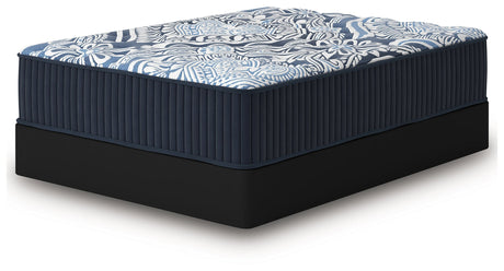 Firm Luxe 2.0 Blue Queen Mattress by Ashley at Eve Furniture