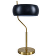 Flux Table Lamp - Black Outer - White Inner by Ashcroft Imports at Eve Furniture