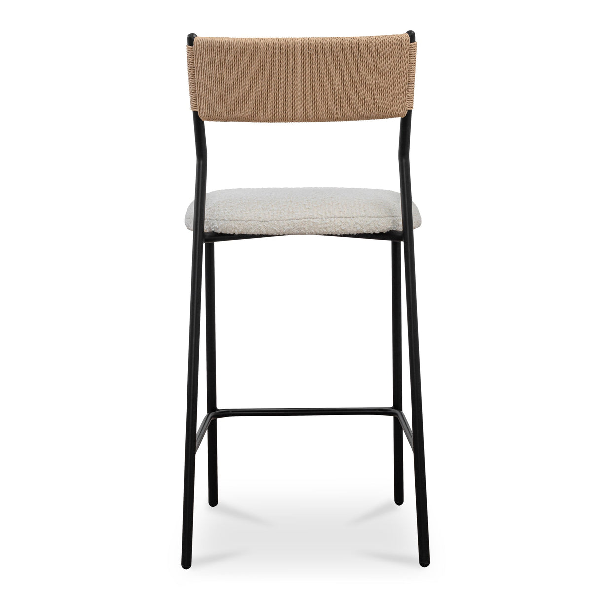 Foley White Counter Stool by Moe's Home at Eve Furniture