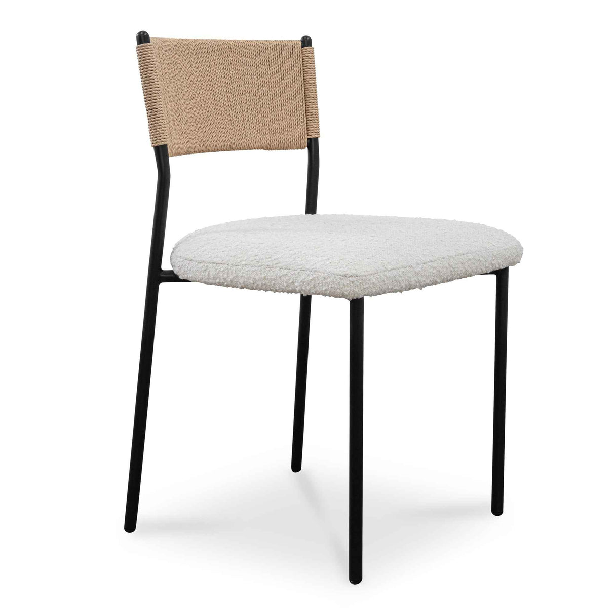 Foley White Dining Chair (Set of 2) by Moe's Home at Eve Furniture