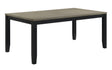 Folio Black Dining Table by Crown Mark at Eve Furniture