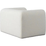 Form Ivory & Camel Boucle Fabric Arm Chair by Diamond Sofa at Eve Furniture