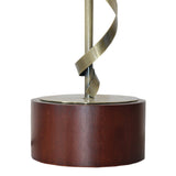 Foundry Twisted Metal Table Lamp by Ashcroft Imports at Eve Furniture