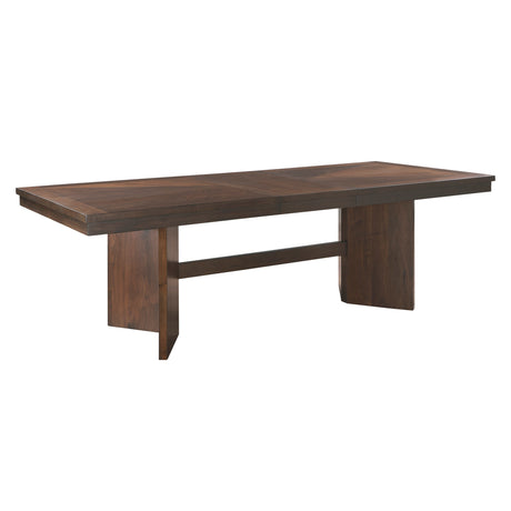 Franco Walnut Dining Table by Homelegance at Eve Furniture