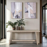 Palette Desert Mirage Hand Painted Framed Diptych by Home Trends & Design at Eve Furniture