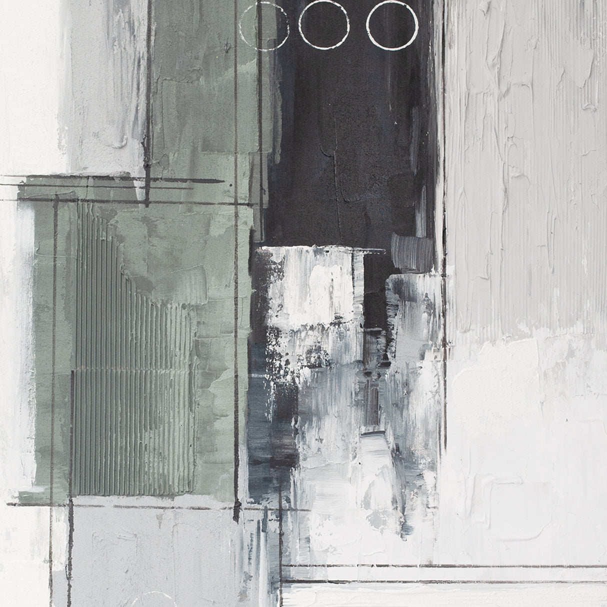 Palette Linear Landscape Hand Painted Framed Diptych by Home Trends & Design at Eve Furniture