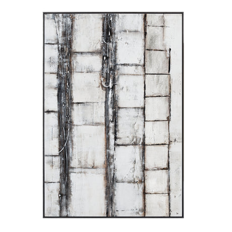 Palette Nature Canvas Hand Painted Framed Diptych by Home Trends & Design at Eve Furniture