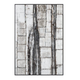 Palette Nature Canvas Hand Painted Framed Diptych by Home Trends & Design at Eve Furniture