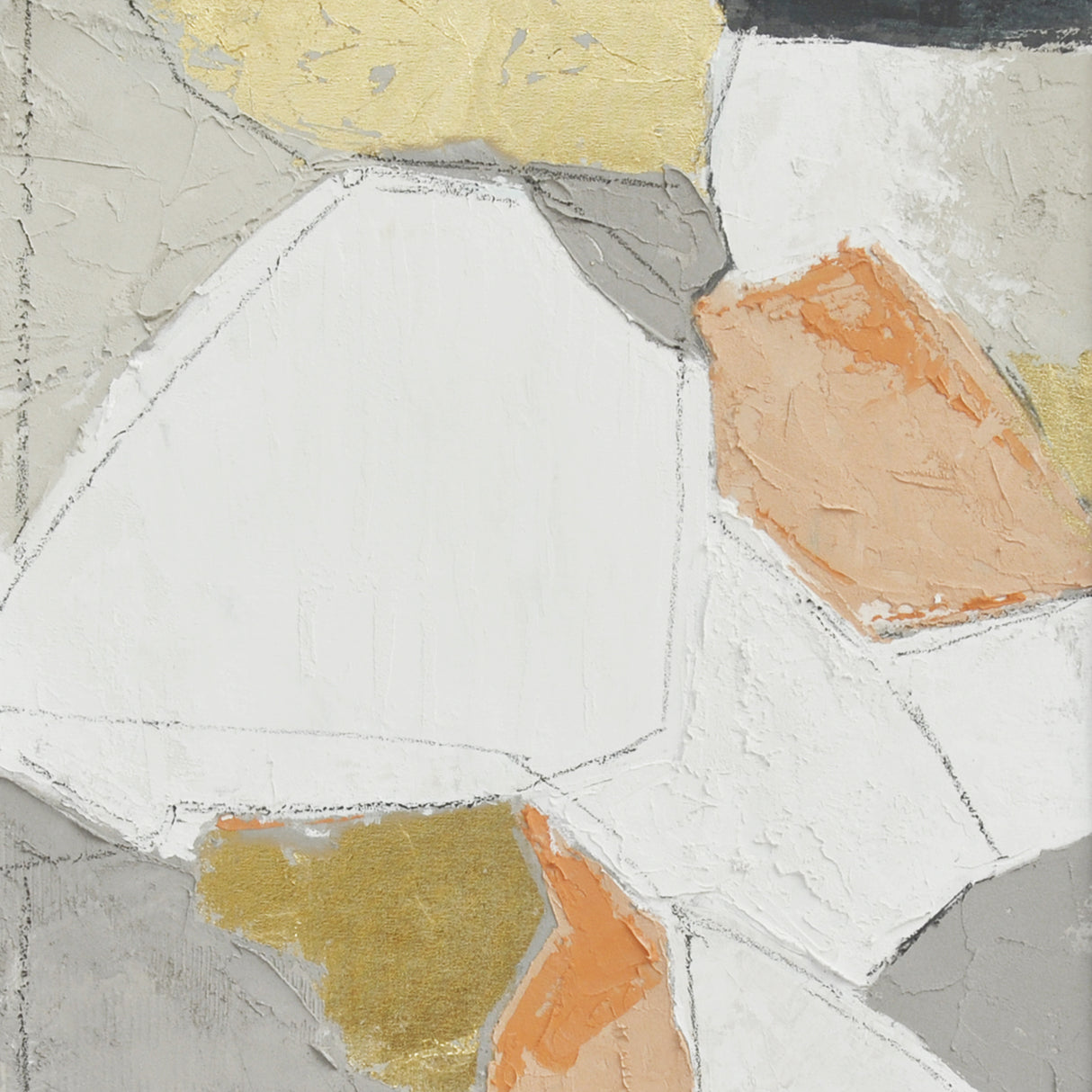 Palette Pastel Patchwork 1 Hand Painted Framed Diptych by Home Trends & Design at Eve Furniture