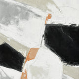 Palette Pastel Patchwork 2 Hand Painted Framed Diptych by Home Trends & Design at Eve Furniture