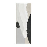 Palette Ripped Reflections Hand Painted Framed Triptych by Home Trends & Design at Eve Furniture