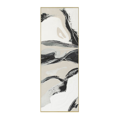 Palette Serenity Hand Painted Framed Triptych by Home Trends & Design at Eve Furniture