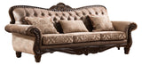 Giana Brown/Beige Living Room Set