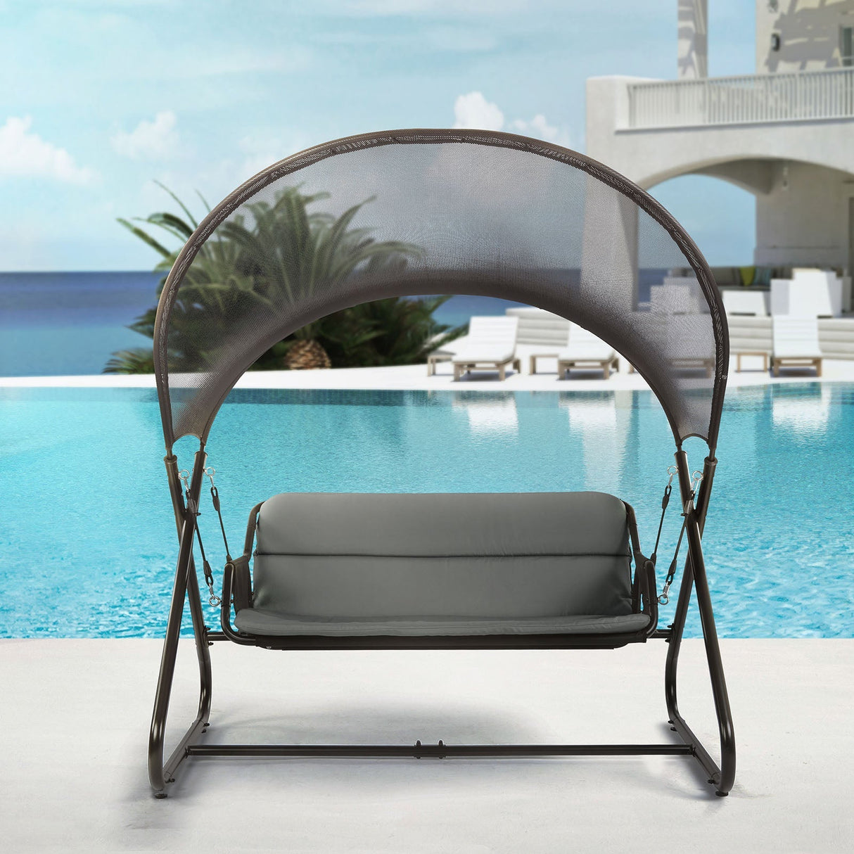 Sandor Black Swing Chair