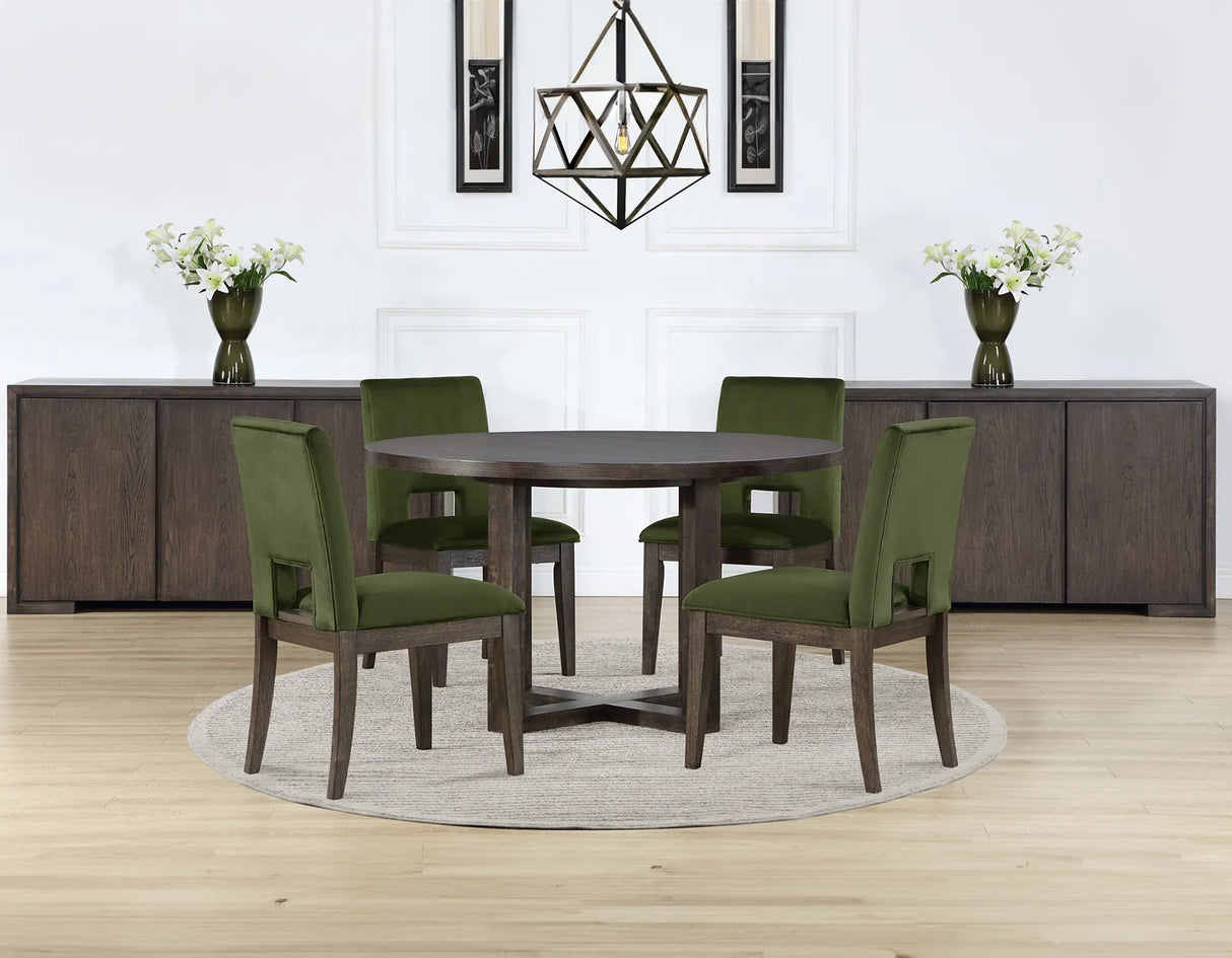 Green Chairs by Steve Silver at Eve Furniture