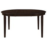 Gabriel Cappuccino 5-Piece Extension Leaf Dining Table Set by Coaster at Eve Furniture