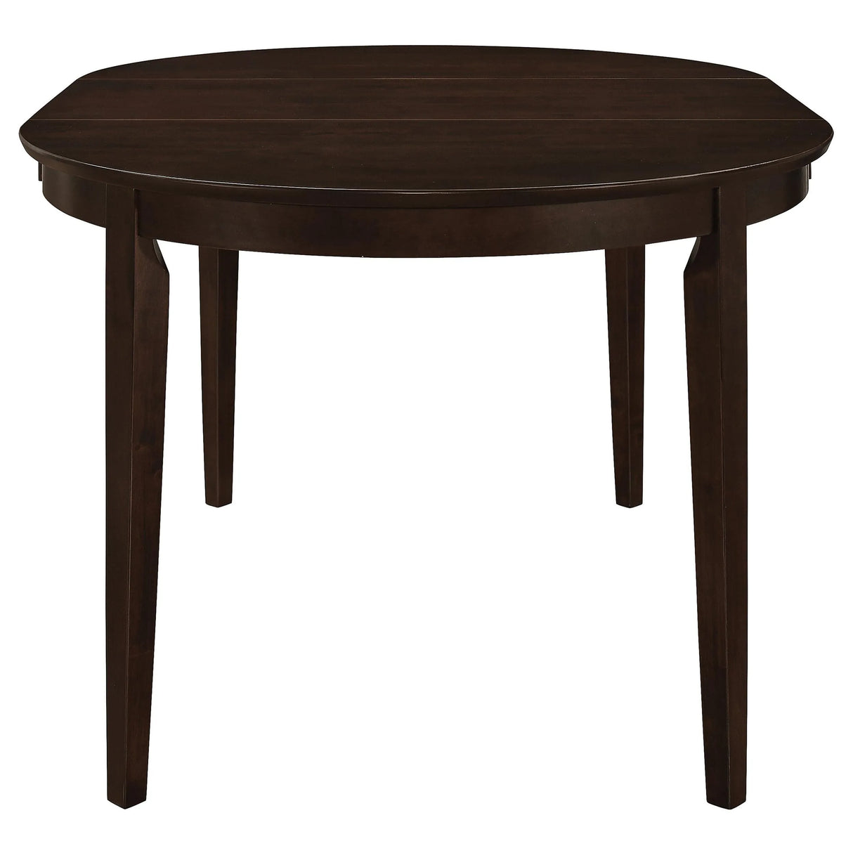 Gabriel Cappuccino 5-Piece Extension Leaf Dining Table Set by Coaster at Eve Furniture