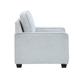 Gael Light Gray Chair by Homelegance at Eve Furniture