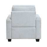 Gael Light Gray Chair by Homelegance at Eve Furniture
