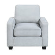 Gael Light Gray Chair by Homelegance at Eve Furniture