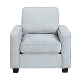 Gael Light Gray Chair by Homelegance at Eve Furniture