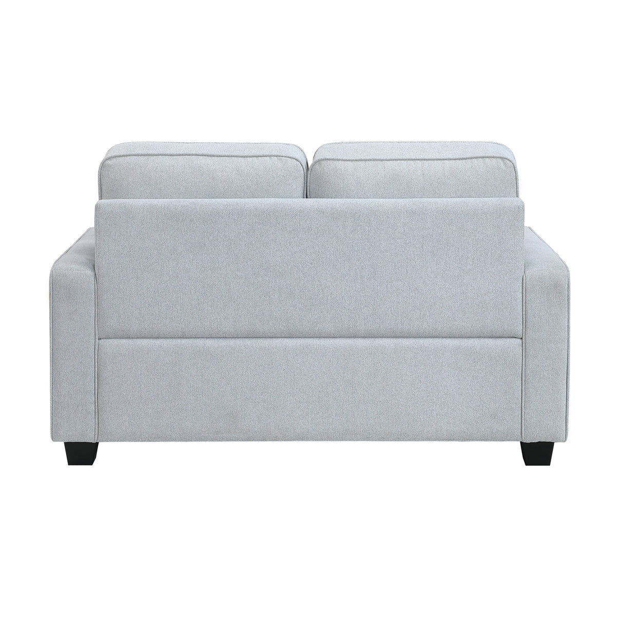 Gael Light Gray Loveseat by Homelegance at Eve Furniture