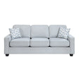 Gael Light Gray Sofa by Homelegance at Eve Furniture
