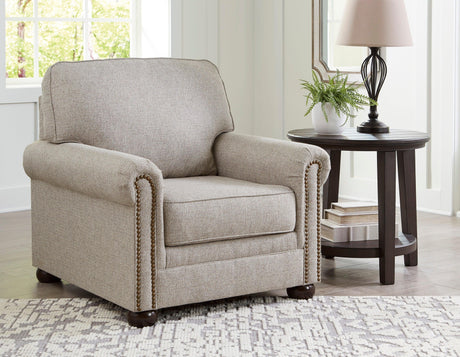 Gaelon Dune Living Room Set by Ashley at Eve Furniture
