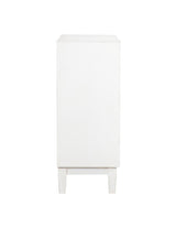 Gambon White Rectangular 2-Door Accent Cabinet by Coaster at Eve Furniture