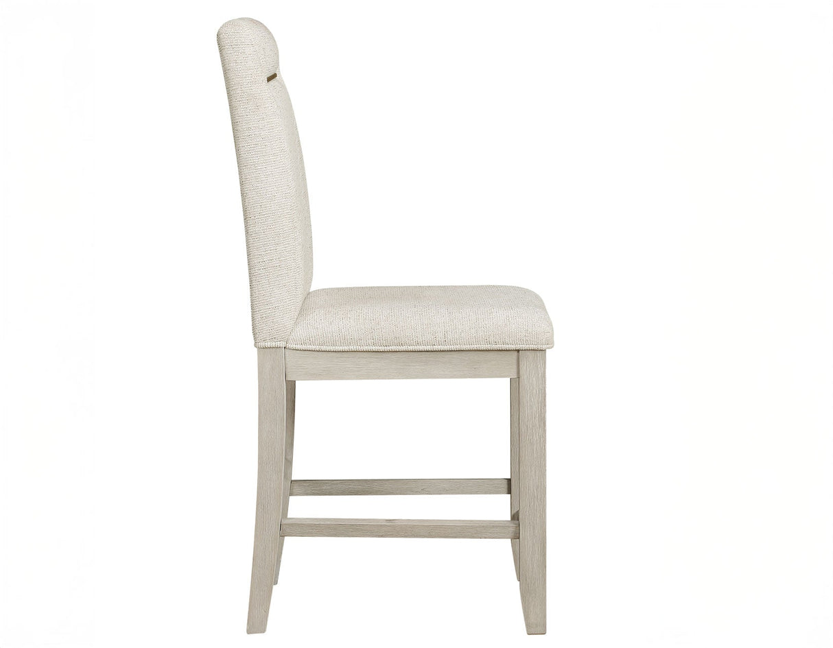 Garland 24″ Counter Chair, Greige Finish by Steve Silver at Eve Furniture